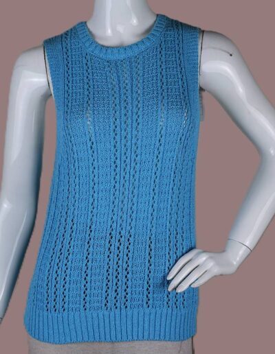 LADIES KNITWEAR VEST - EARTHLOOM APPARELS