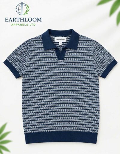 BOYS SHORT SLEEVE THROPHY NECK - EARTHLOOM APPARELS